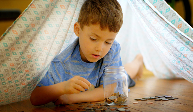 Teaching Kids About Money Header