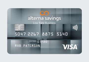 image of the low rate business credit card